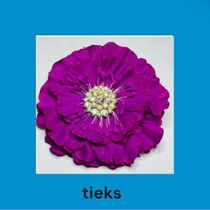 Tieks Purple/Fusvhia Flower